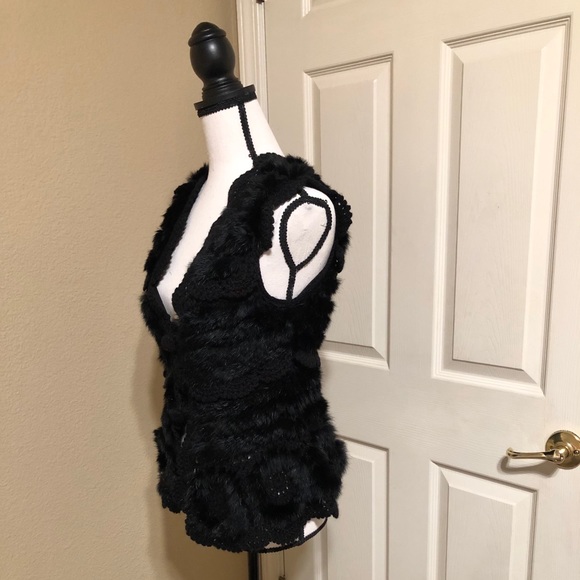 MOSCHINO mink fur vest&FREE GIFT - Picture 5 of 8